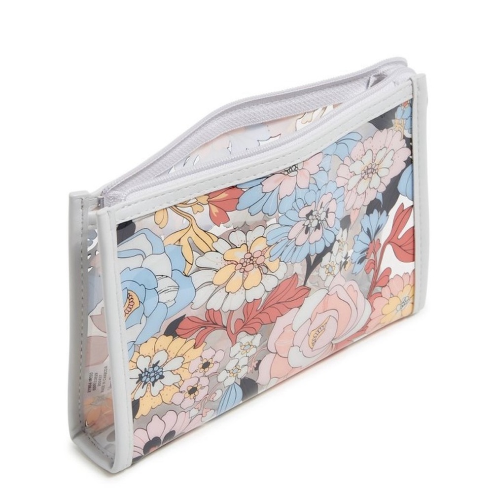 Vera Bradley Clear Beach Wristlet Aloha Blooms - Picture 2 of 2